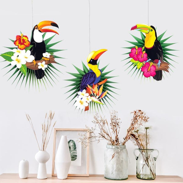 Parrot Honeycomb Decorations-ToShay.org