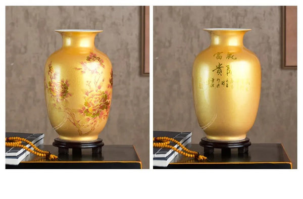 Jingdezhen Porcelain Flower Vase-ToShay.org