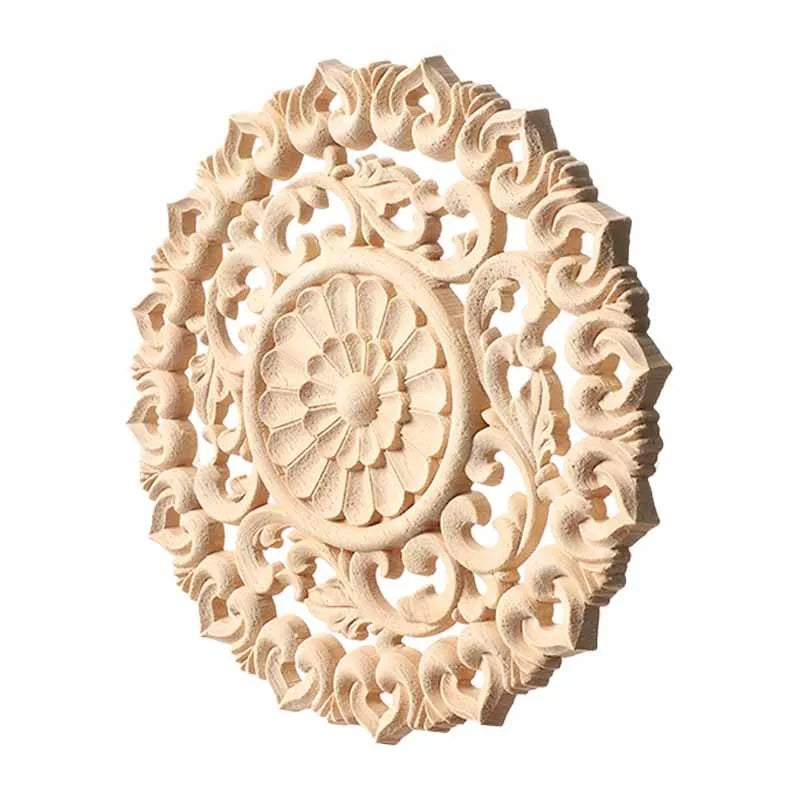 Wood Carved Flower Panel-ToShay.org
