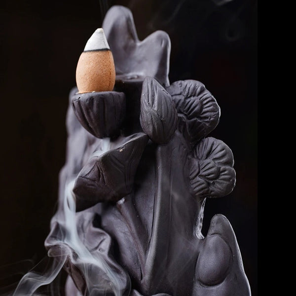 Waterfall Double Sided Incense Burner-ToShay.org