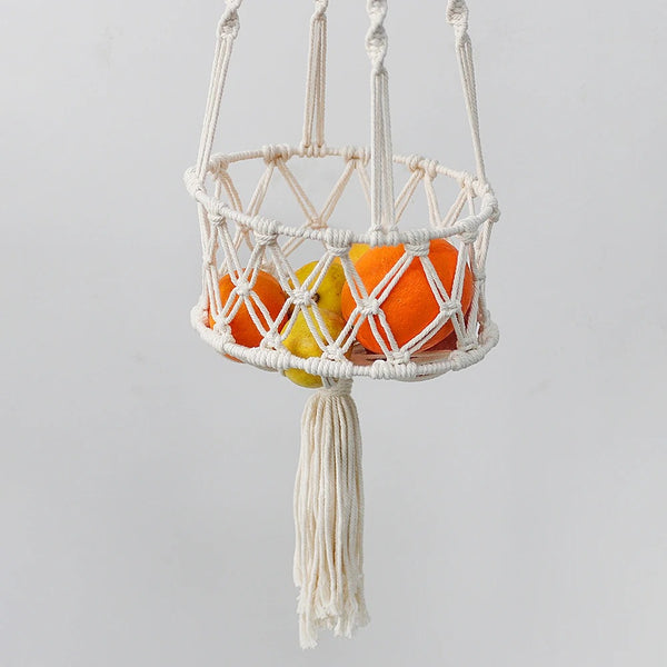 Macrame Hanging Baskets-ToShay.org