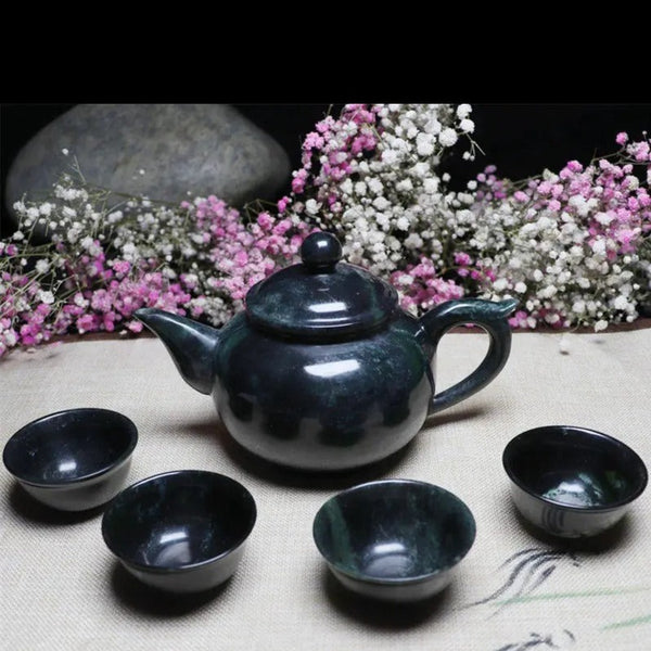 Green Jade Teapot-ToShay.org