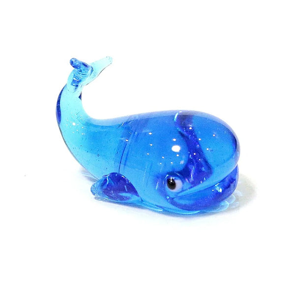 Glass Blue Dolphin-ToShay.org