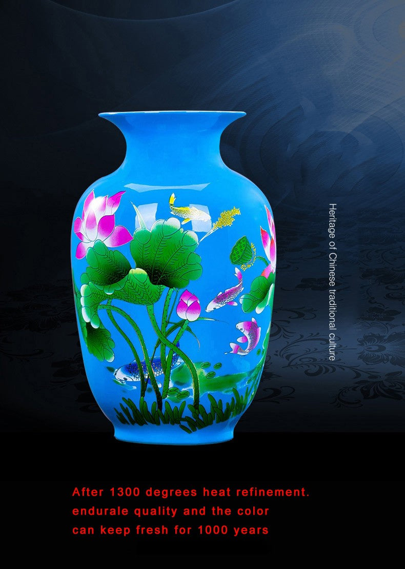 Jingdezhen Flower Vase-ToShay.org