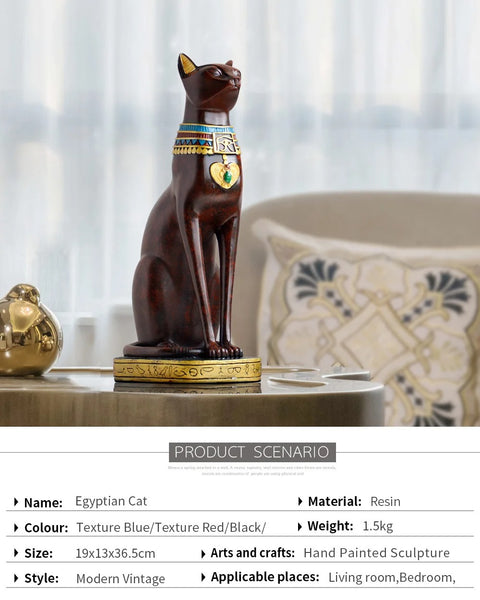 Egyptian Cat Statue-ToShay.org