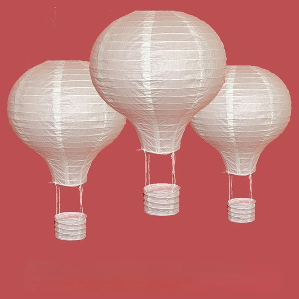 White Air Balloon Lantern-ToShay.org