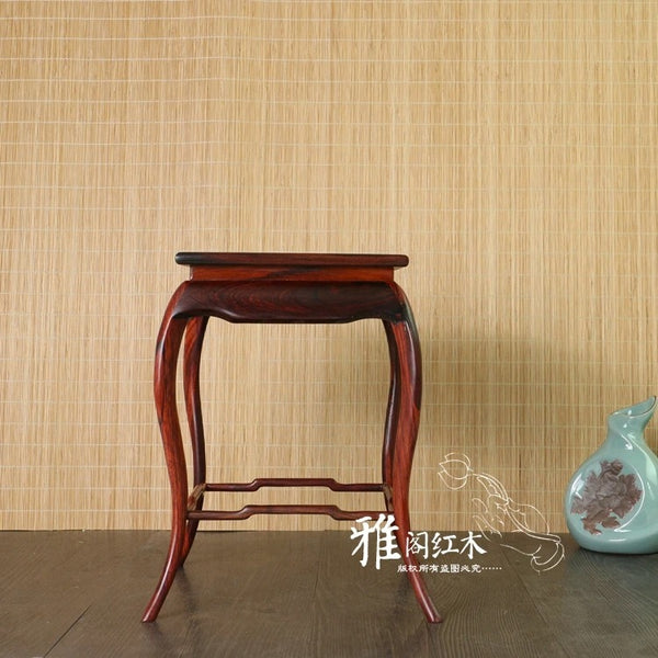 Red Wood Display Stand-ToShay.org