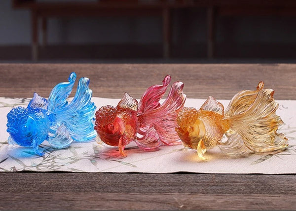 Glass Goldfish-ToShay.org