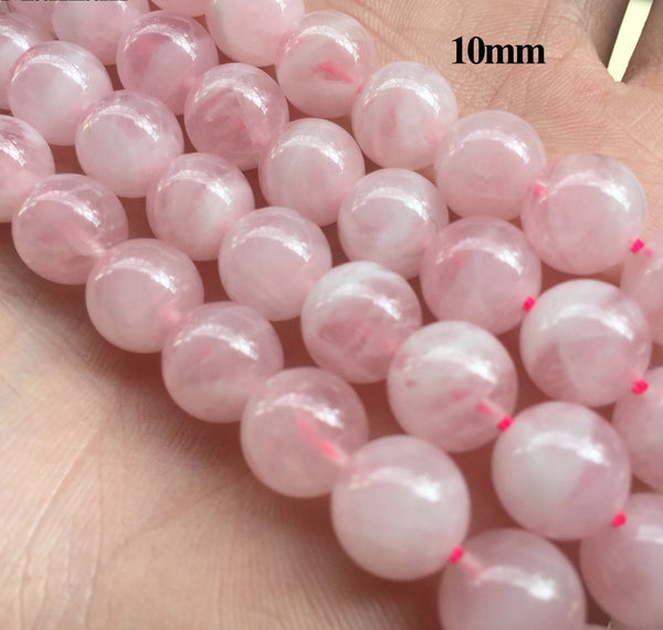 Pink Rose Quartz Beads-ToShay.org