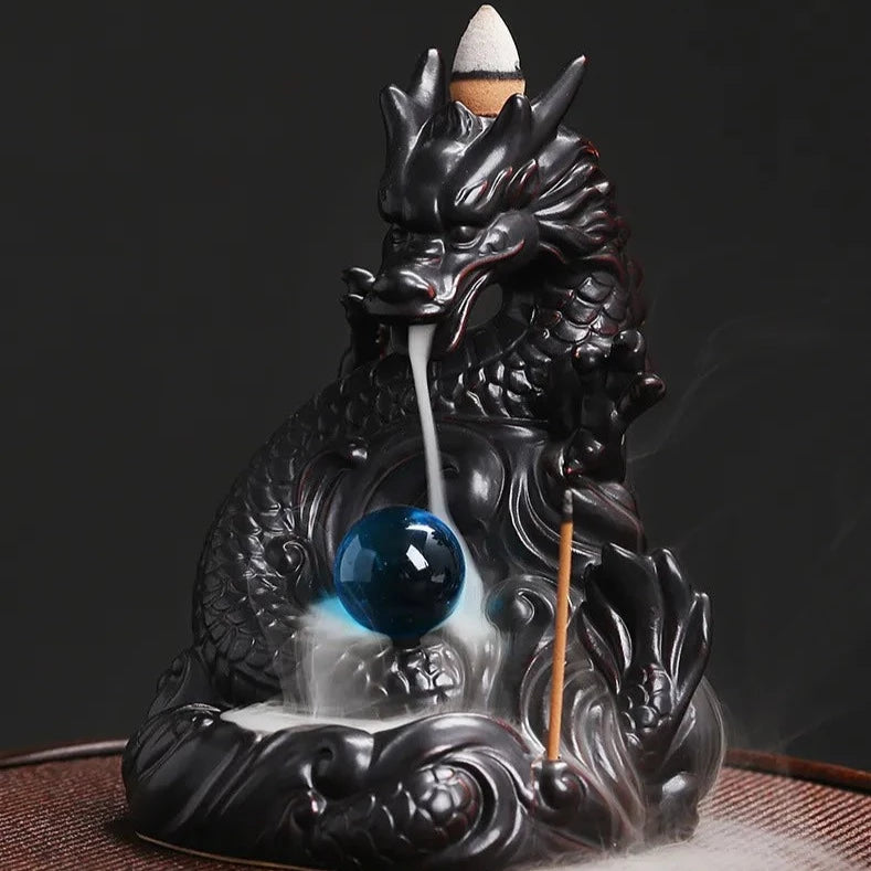 Dragon Backflow Incense Burner-ToShay.org