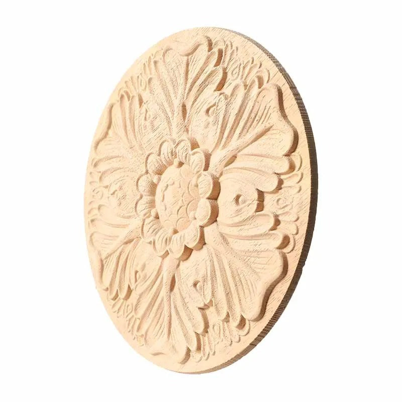 Wood Carved Flower Panel-ToShay.org