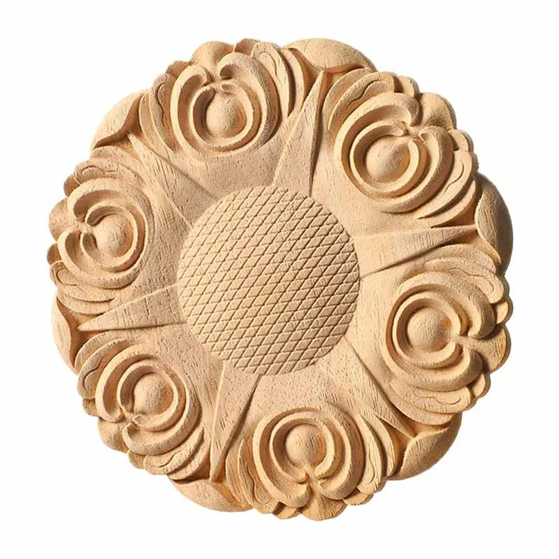 Wood Carved Flower Panel-ToShay.org