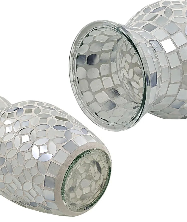 Mosaic Glass Vase-ToShay.org