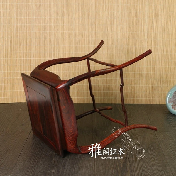 Red Wood Display Stand-ToShay.org
