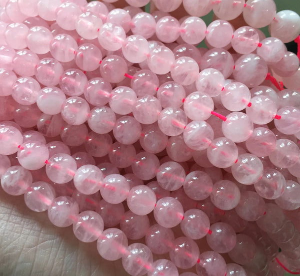 Pink Rose Quartz Beads-ToShay.org