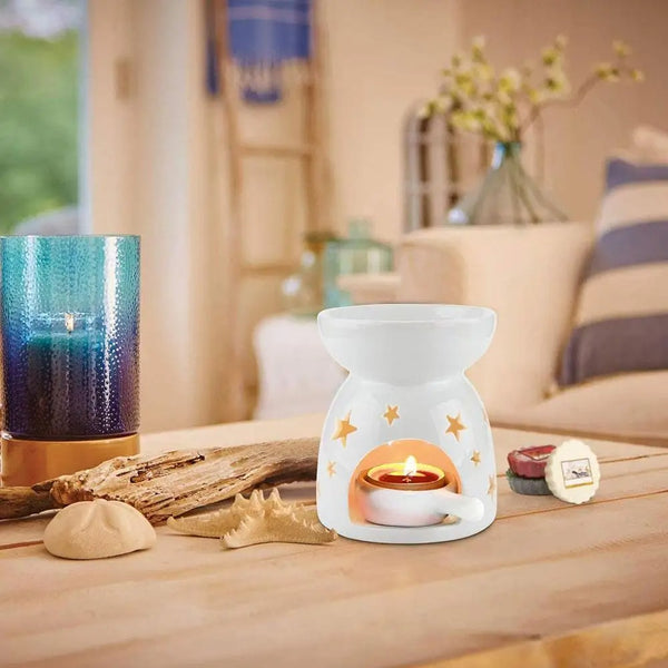 Hollow Ceramic Essential Oil Burner-ToShay.org