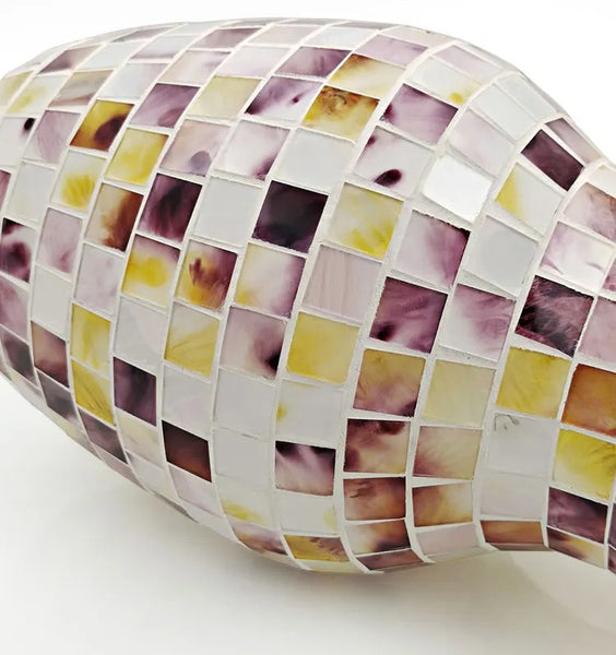 Mosaic Glass Vase-ToShay.org