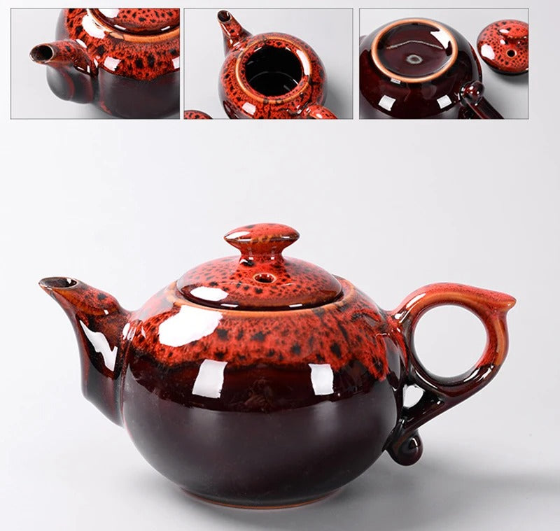Glazed Ceramic Teapots-ToShay.org