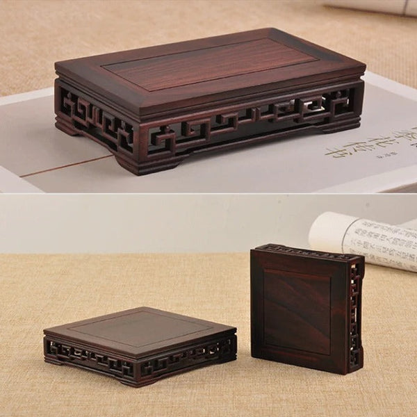 Rosewood Carved Bases-ToShay.org