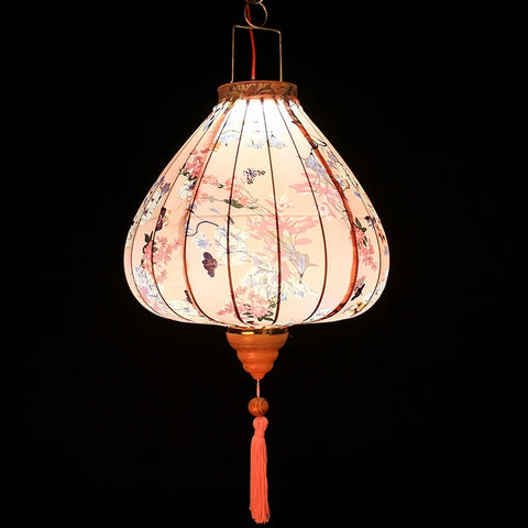 Flower Print Lantern-ToShay.org