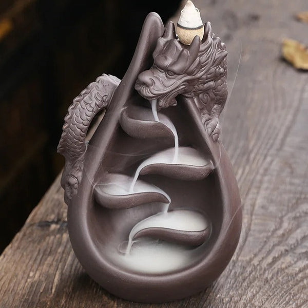 Dragon Backflow Incense Burner-ToShay.org