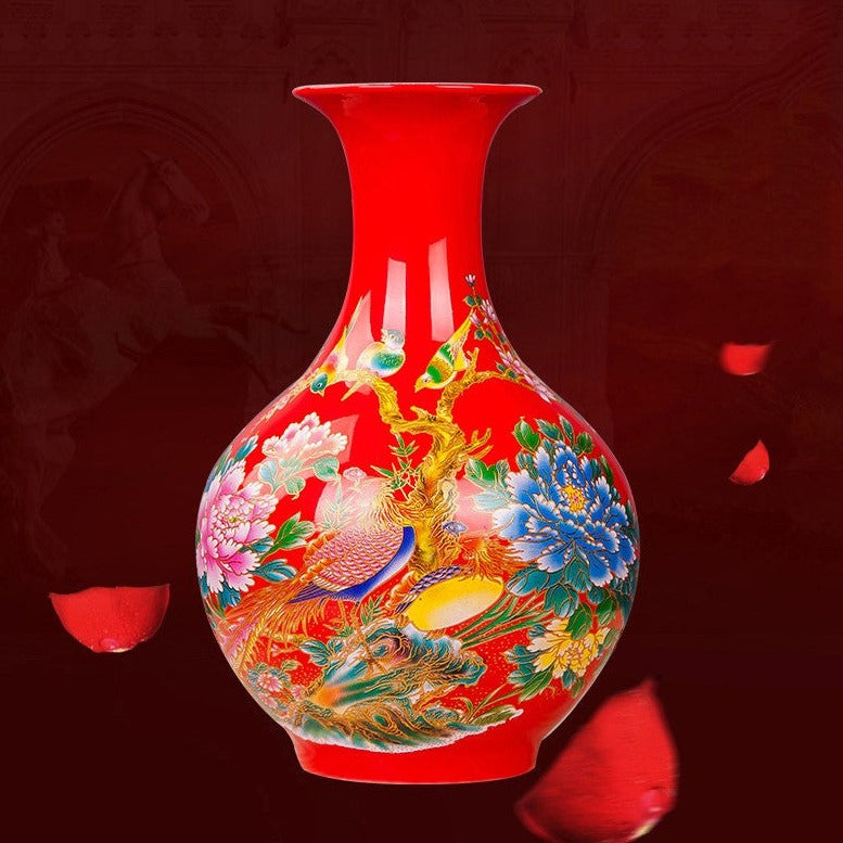 Jingdezhen Flower Vase-ToShay.org