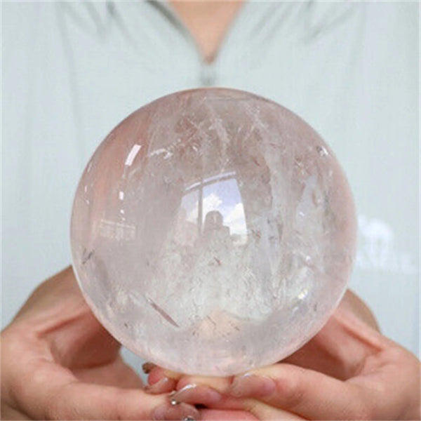 White Crystal Quartz Ball-ToShay.org