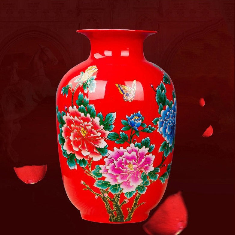 Jingdezhen Flower Vase-ToShay.org