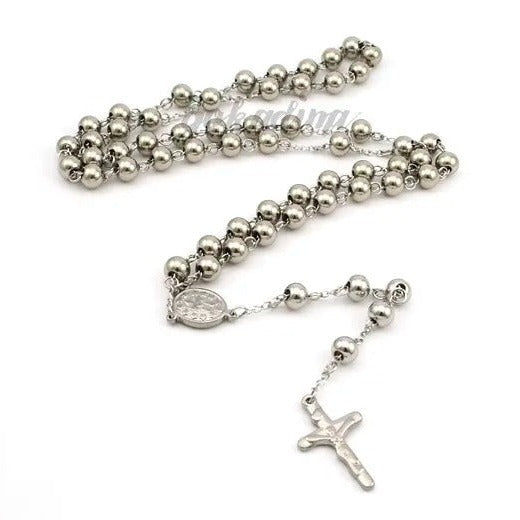 Stainless Steel Rosary-ToShay.org