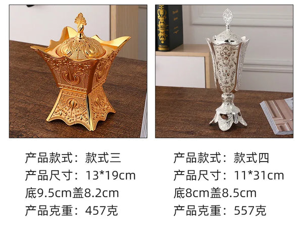 Gold Incense Burner-ToShay.org
