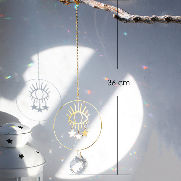 Eye Crystal Sun Catcher-ToShay.org