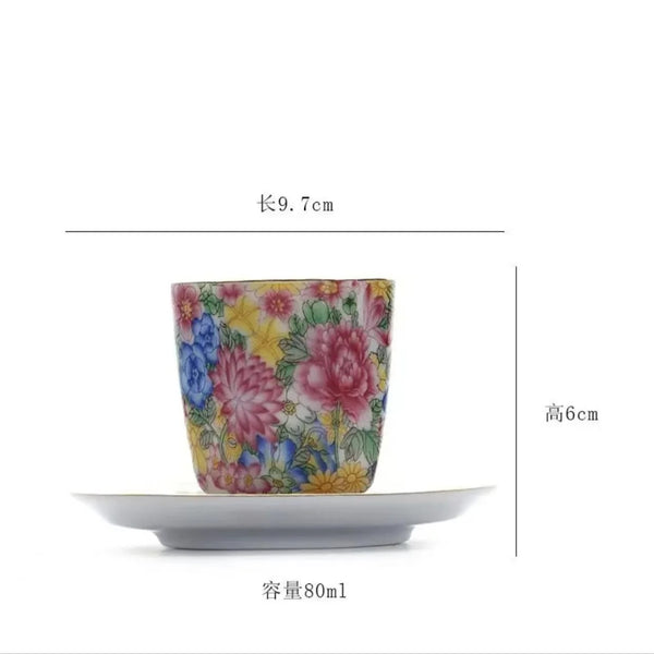 Enamel Porcelain Teapot-ToShay.org