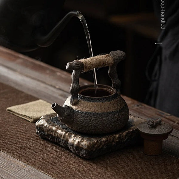 Iron Glaze Teapot-ToShay.org