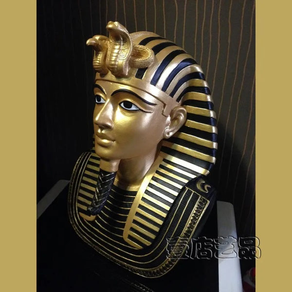 Egyptian Pharaoh Bust Statues-ToShay.org