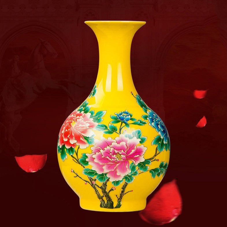 Jingdezhen Flower Vase-ToShay.org