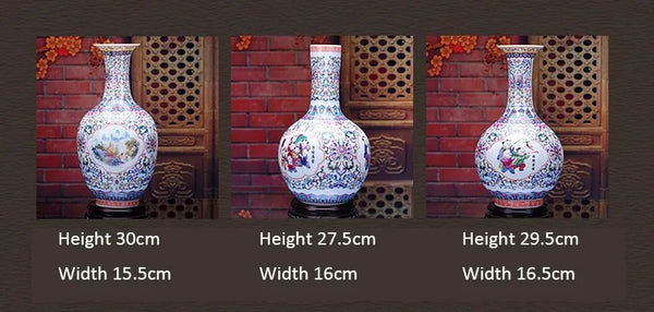 Jingdezhen Ceramic Flower Vases-ToShay.org