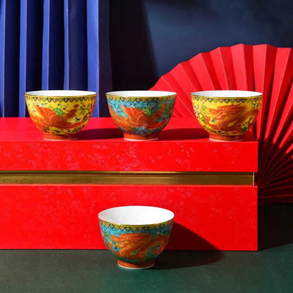 Glazed Porcelain Teacup-ToShay.org