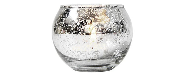 Mercury Glass Tealight Holder-ToShay.org