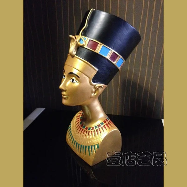 Egyptian Pharaoh Bust Statues-ToShay.org