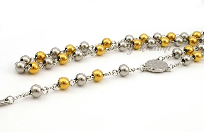 Stainless Steel Rosary-ToShay.org