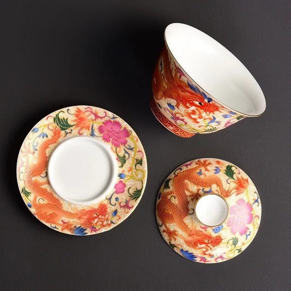 Gaiwan Ceramic Tea Bowls-ToShay.org