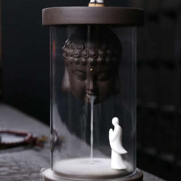 Monk Backflow Incense Burner-ToShay.org