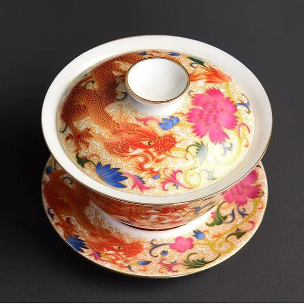 Gaiwan Ceramic Tea Bowls-ToShay.org