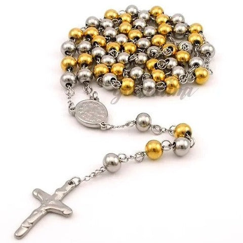 Stainless Steel Rosary-ToShay.org