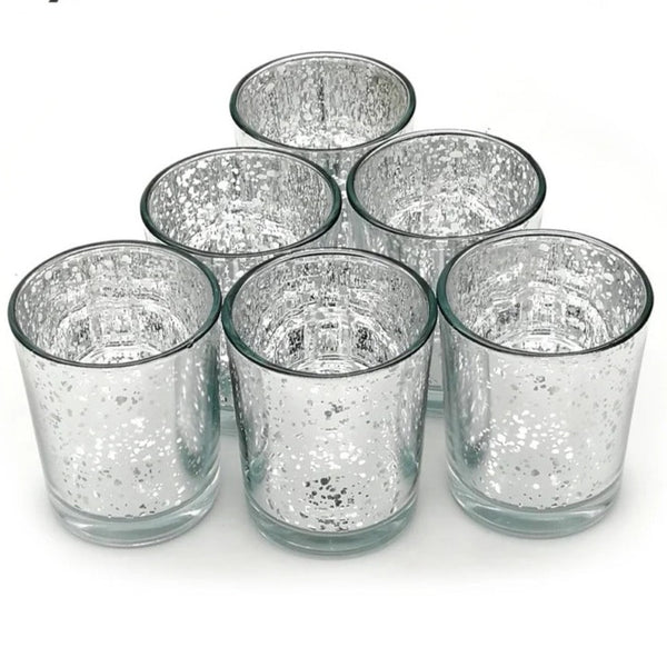 Mercury Glass Candle Holders-ToShay.org