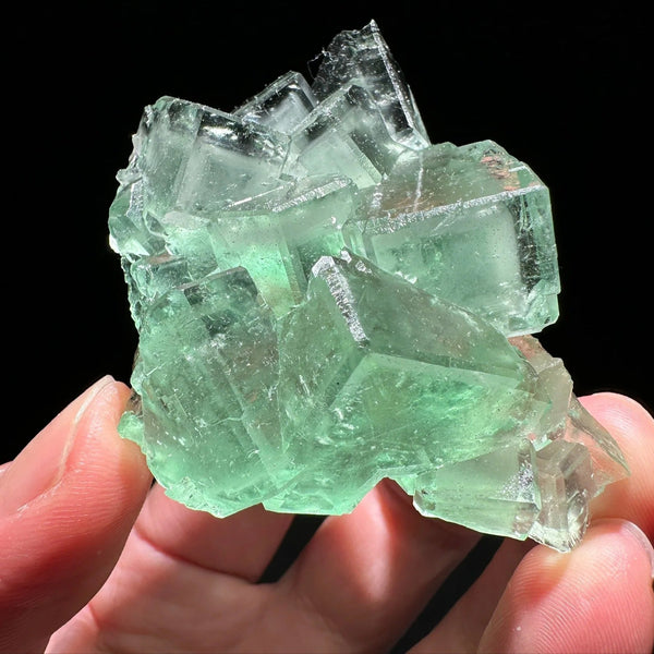 Green Fluorite Calcite Cluster-ToShay.org