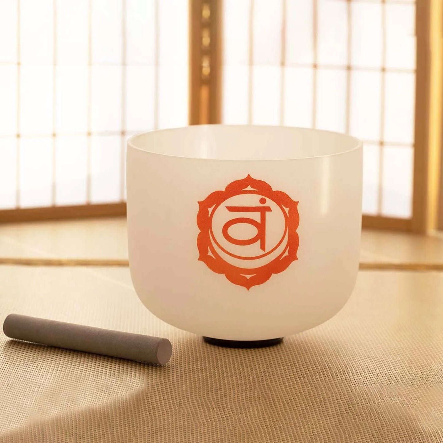 Chakra Frosted Crystal Bowls-ToShay.org