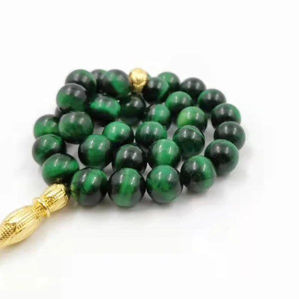 Green Tiger Eye Stone Beads-ToShay.org