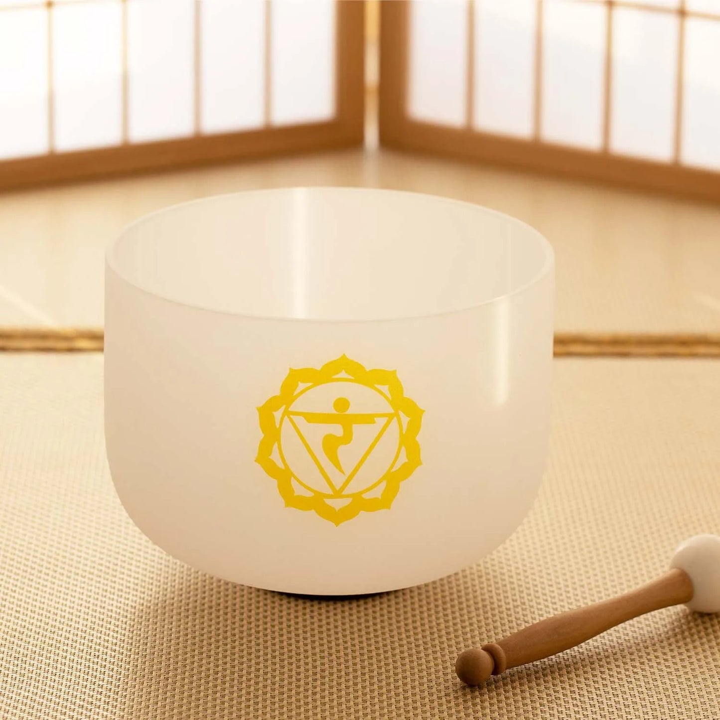 Chakra Frosted Crystal Bowls-ToShay.org