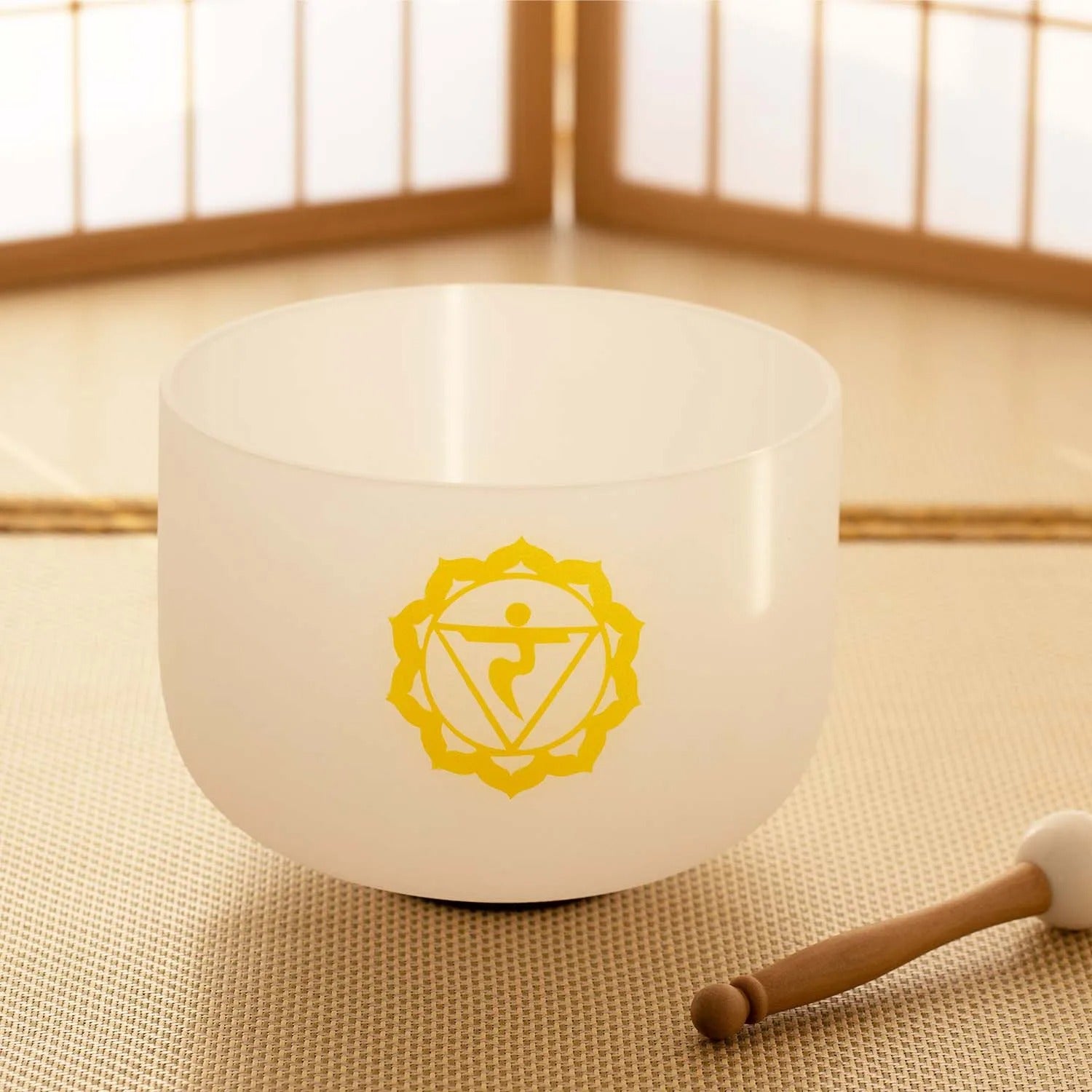 Chakra Frosted Crystal Bowls-ToShay.org